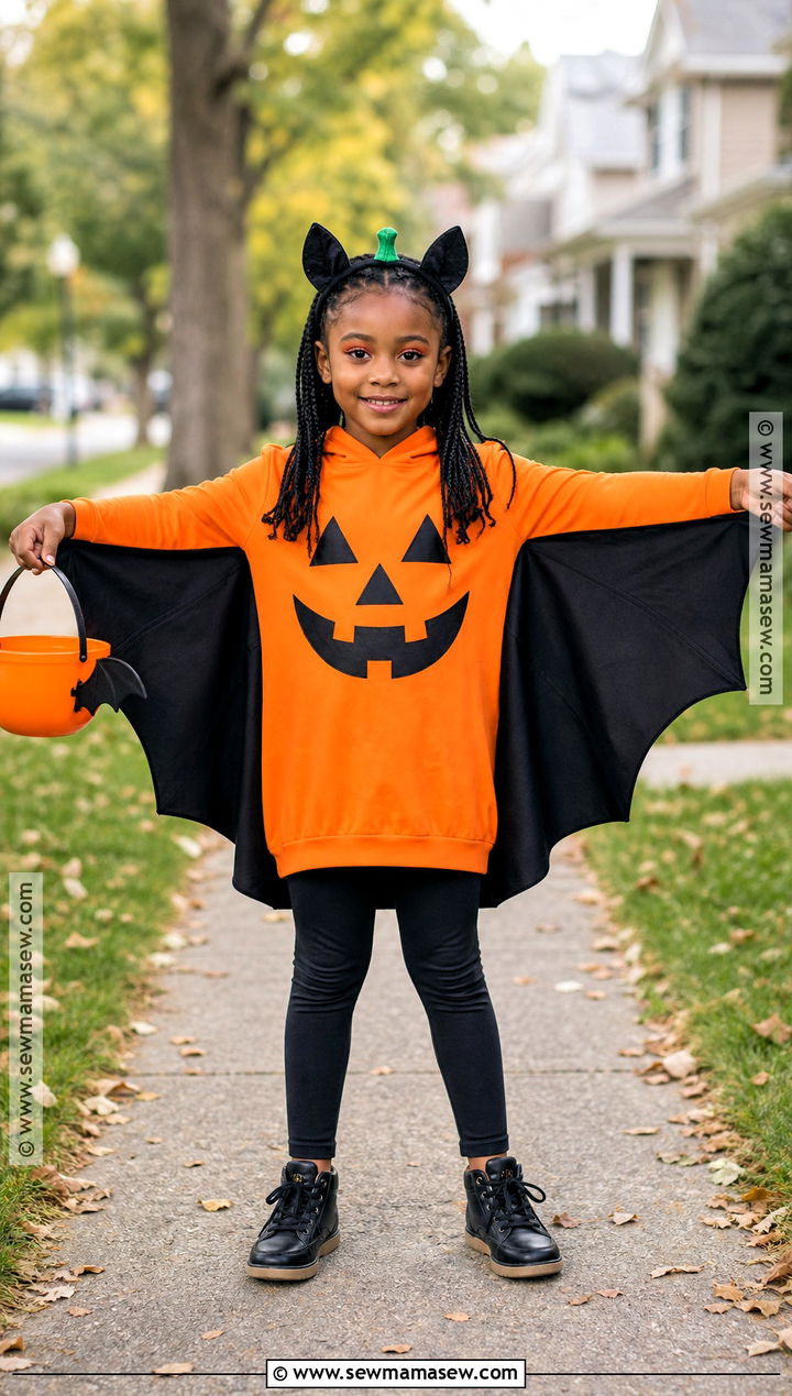 Pumpkin Bat Costume - 40 pumpkin costume ideas