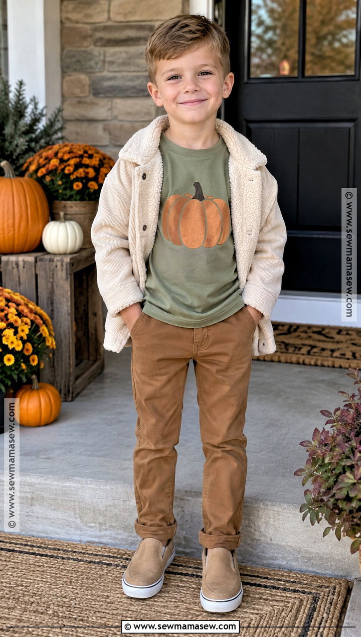 Pumpkin Big Brother Thanksgiving Shirt Outfit - 15 big brother thanksgiving shirt ideas