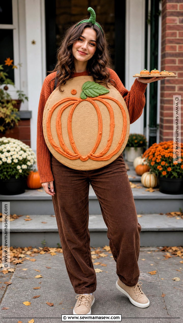 Pumpkin Cookie Costume - 35 Cookie Costume Ideas