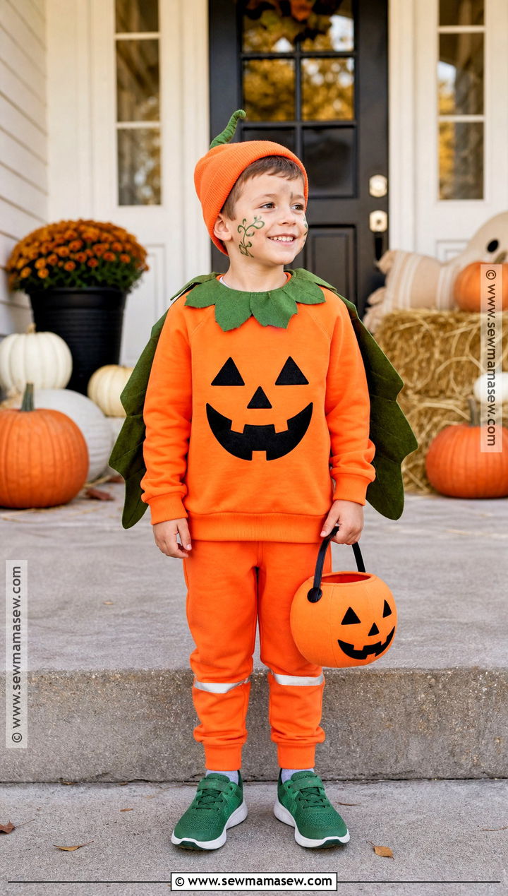 Pumpkin Costume - 45 boy halloween costumes