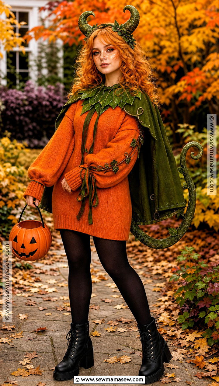 Pumpkin Demon Halloween Costume - 35 demon halloween costume ideas