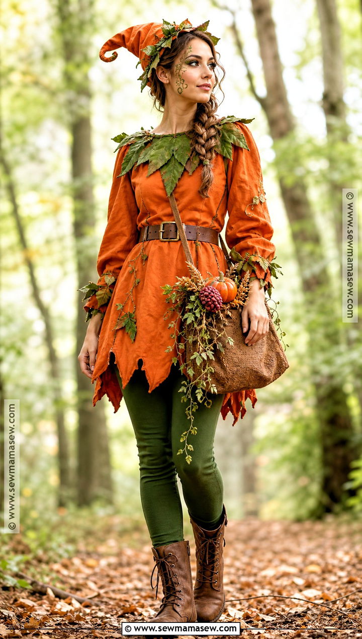 Pumpkin Elf Costume - 40 pumpkin costume ideas