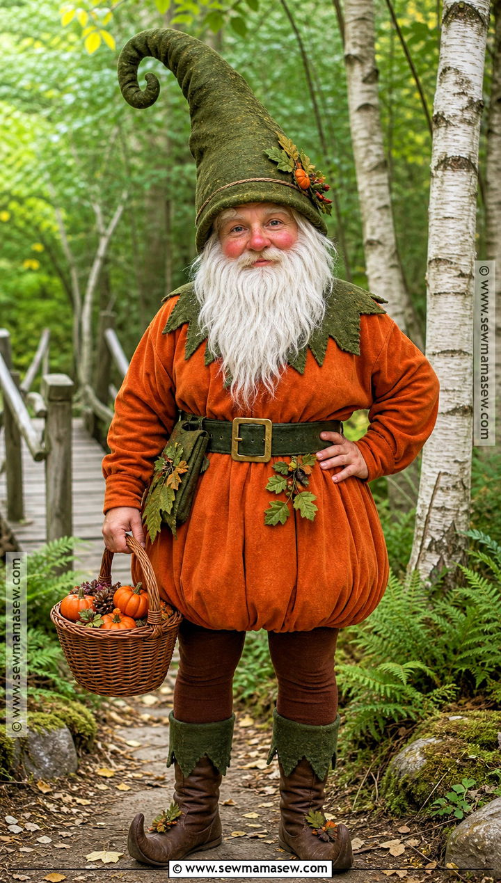 Pumpkin Gnome Costume - 40 pumpkin costume ideas