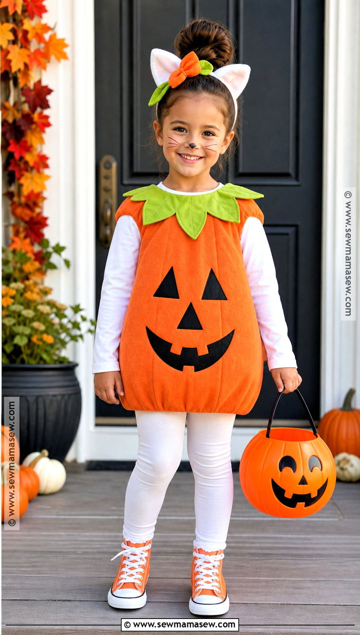 Pumpkin Hello Kitty Costume - 30 halloween costumes hello kitty