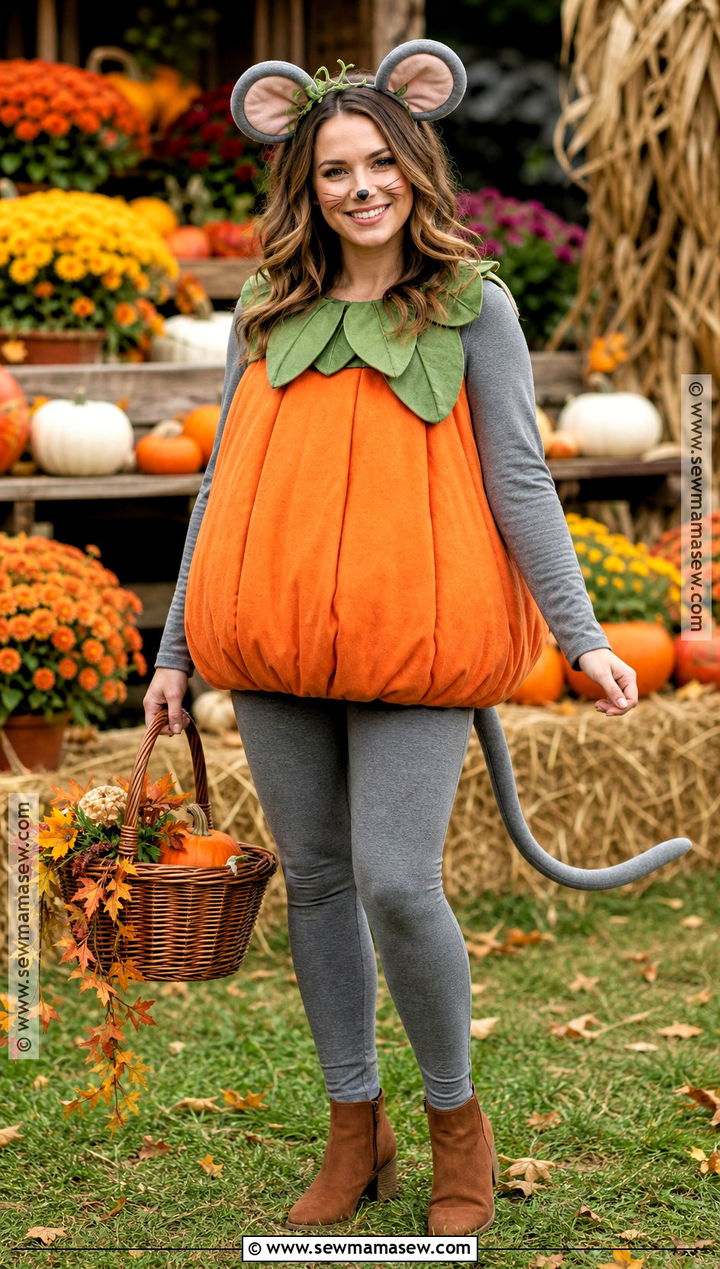 Pumpkin Mouse Costume - 35 mouse halloween costumes