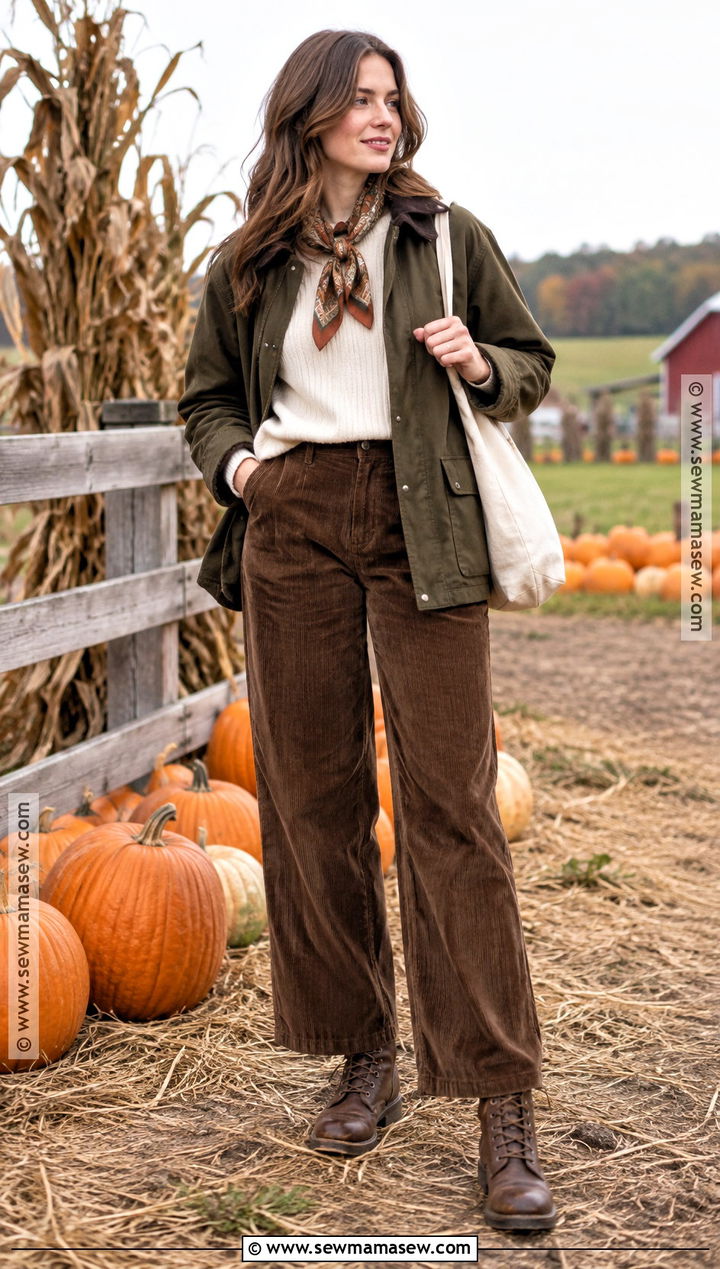 Pumpkin Patch Barn Jacket And Corduroy Pants - 15 Pumpkin Patch Clothes