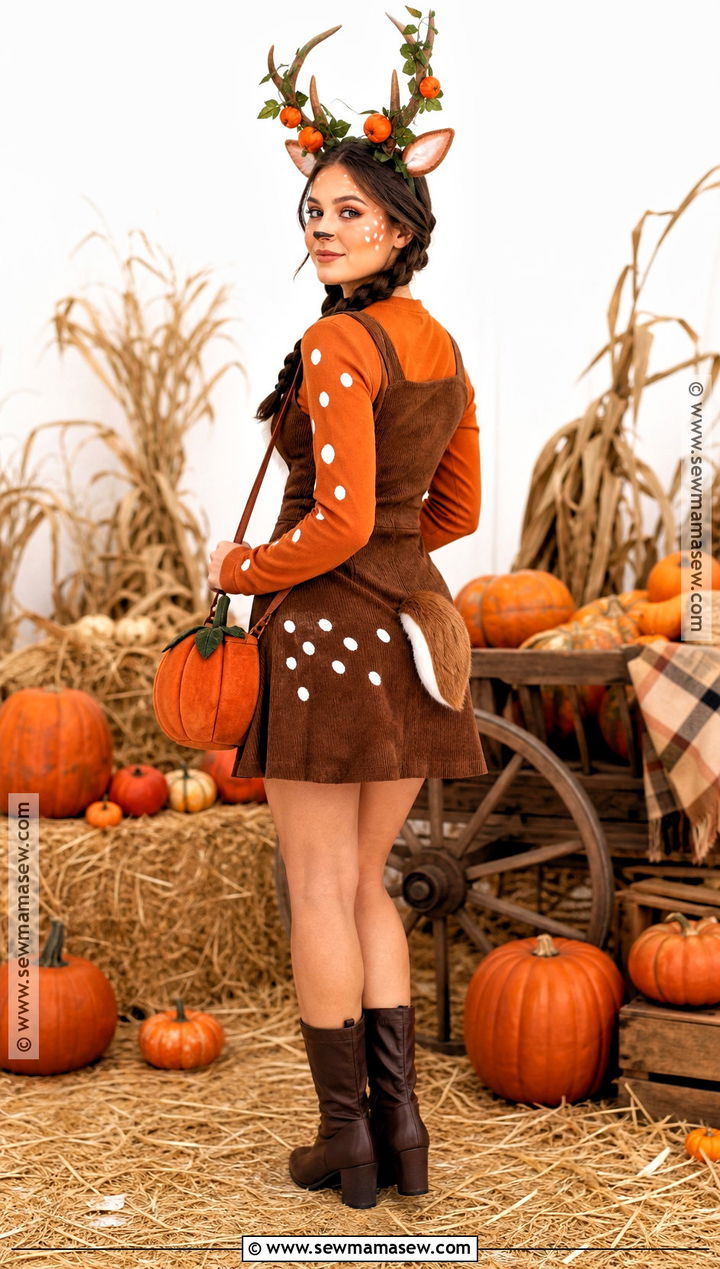 Pumpkin Patch Deer Costume - 50 deer costume ideas