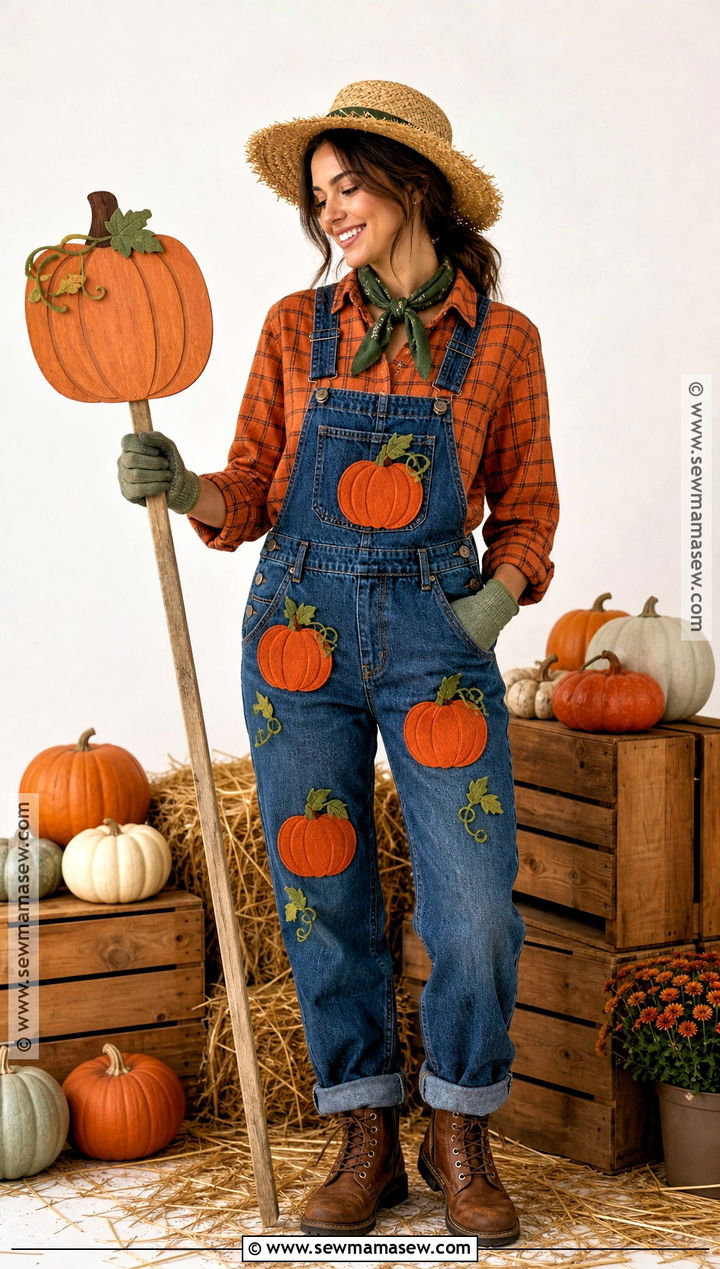 Pumpkin Patch Farmer Costume - 40 pumpkin costume ideas