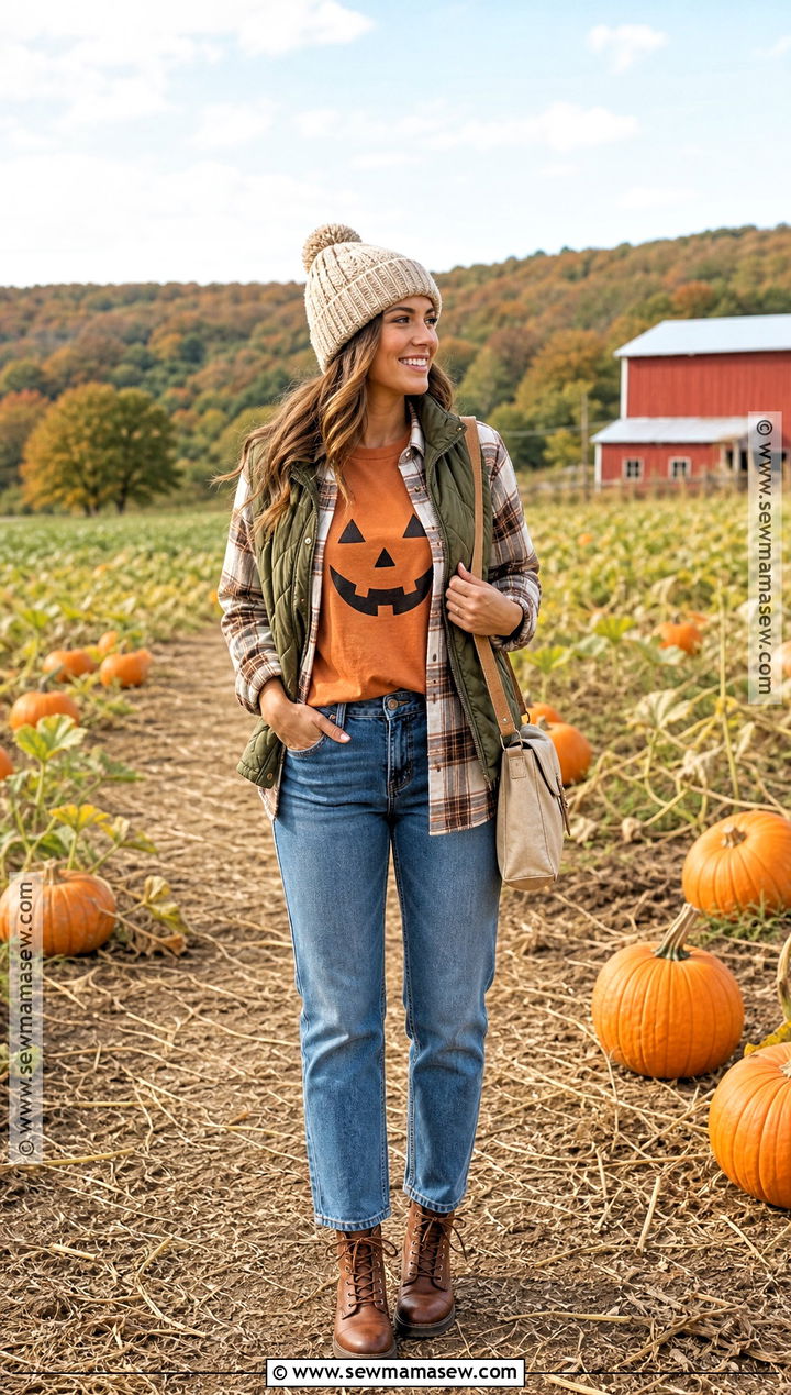 Pumpkin Patch Halloween Shirt Outfit - 40 halloween shirts