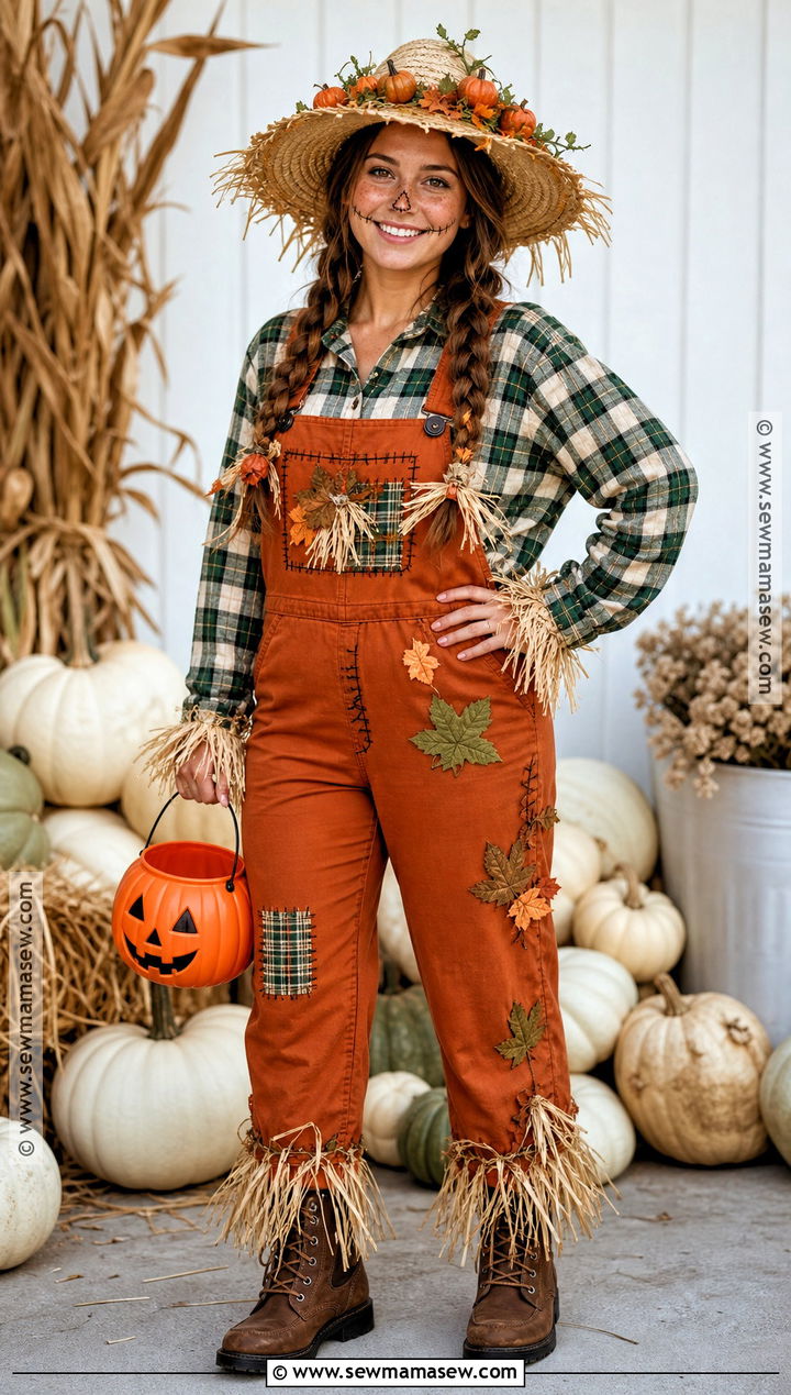 Pumpkin Patch Scarecrow Costume - 50 scarecrow costume ideas