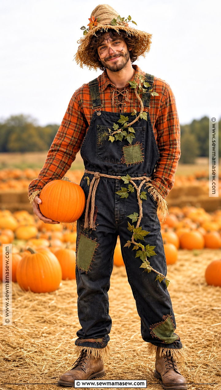 Pumpkin Patch Scarecrow Costume - 30 Scarecrow Costume Ideas for Men