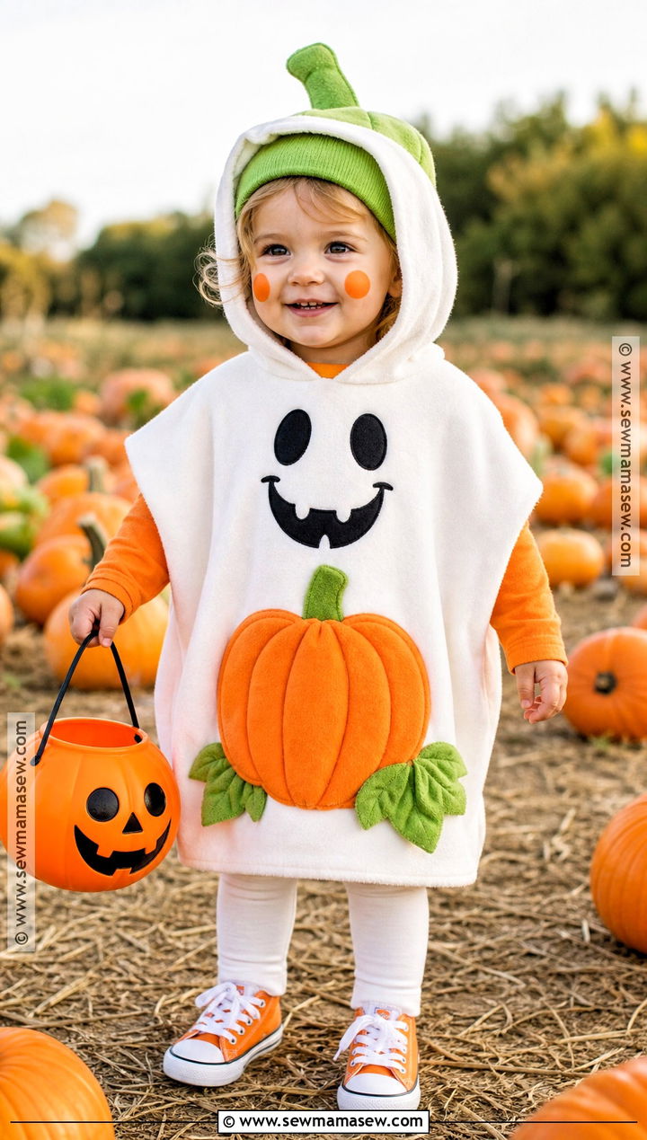 Pumpkin Patch Toddler Ghost Costume - 30 toddler ghost costume ideas