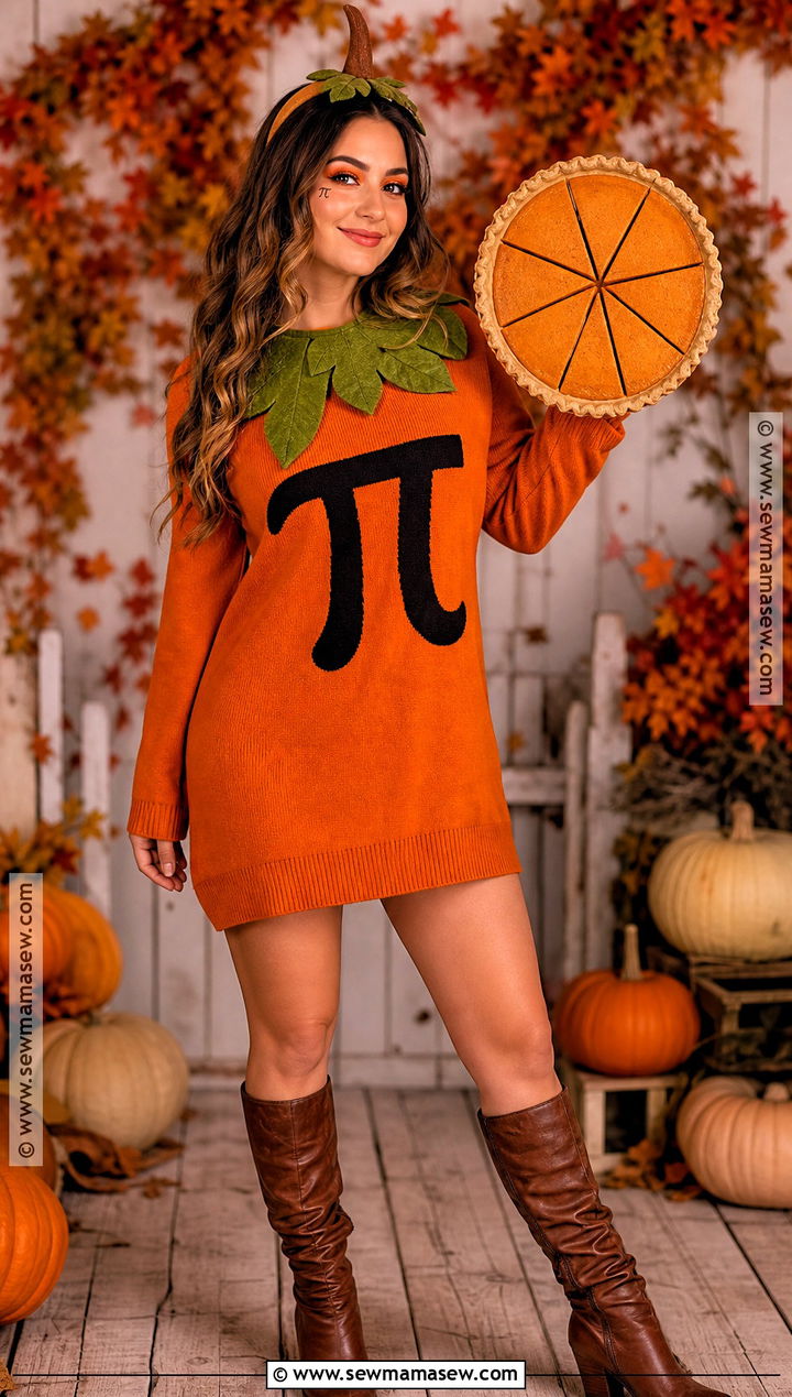 Pumpkin Pi Costume - 35 Witty Halloween Costumes