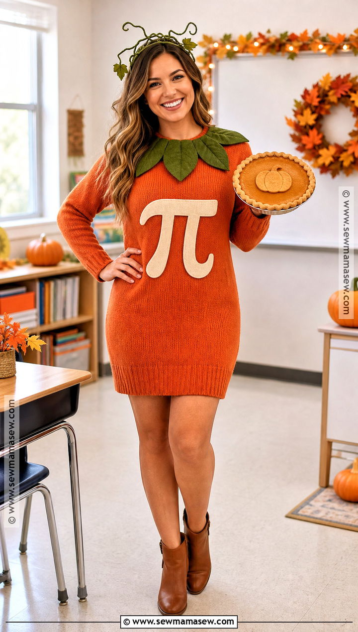 Pumpkin Pi Costume - 30 Play On Words Costumes