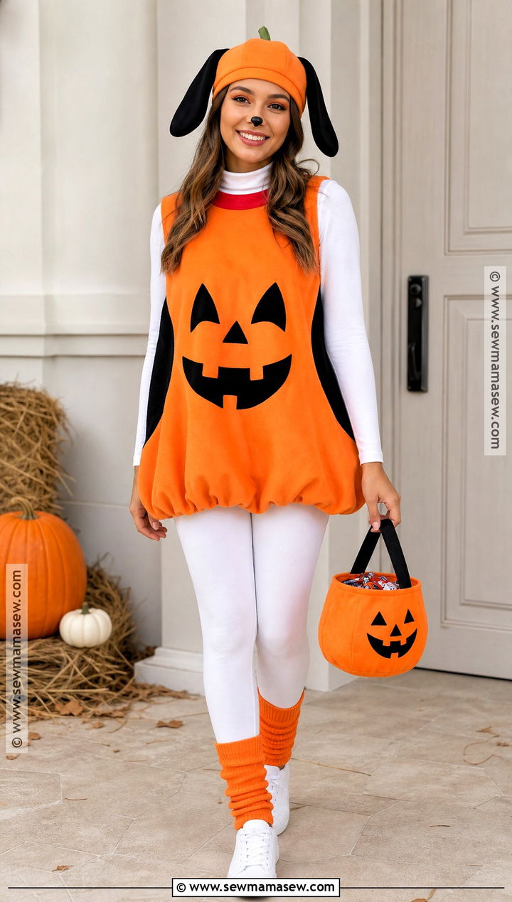 Pumpkin Snoopy Costume - 30 Snoopy Costume Ideas for Women