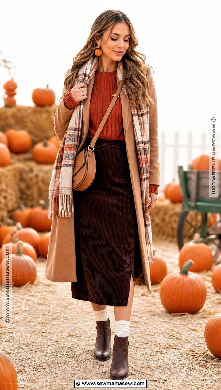 Pumpkin Spice Halloween Outfit - 30 Halloween Aesthetic Outfits