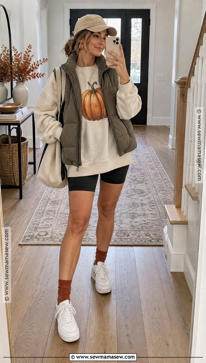 Pumpkin Sweatshirt Dress Outfit - 15 pumpkin dresses
