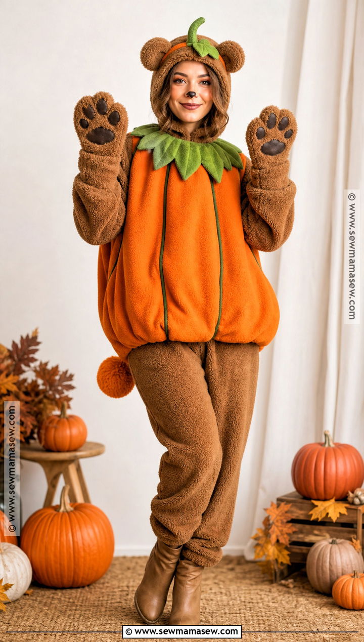 Pumpkin Teddy Bear Costume - 35 teddy bear costume ideas