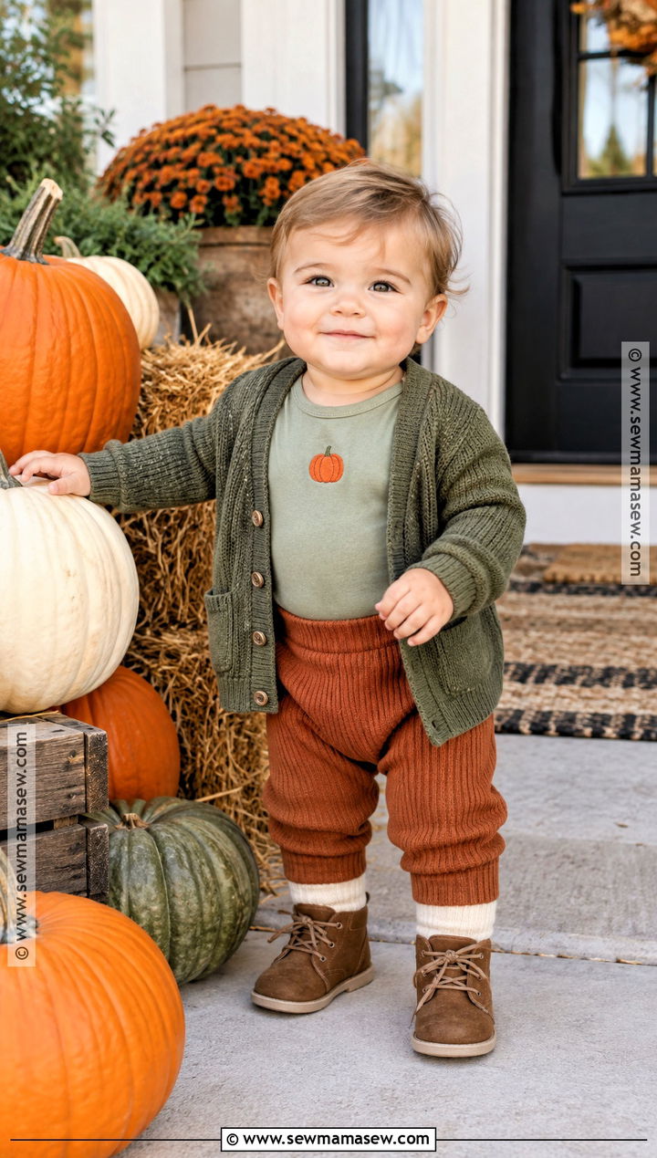 Pumpkin Thanksgiving Onesie Outfit - 15 thanksgiving onesie ideas for boys