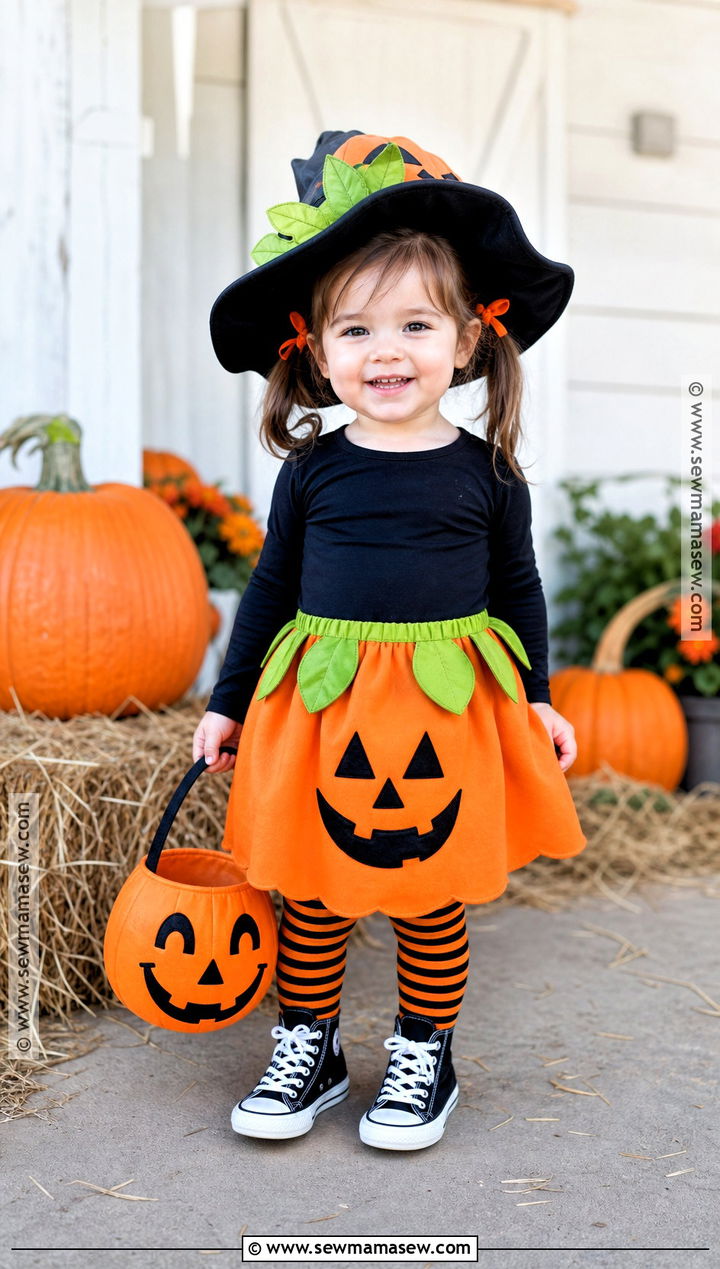 Pumpkin Toddler Witch Costume - 30 toddler witch costumes
