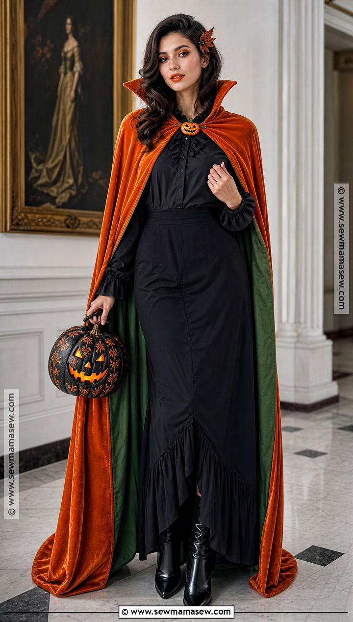 Pumpkin Vampire Costume - 40 pumpkin costume ideas