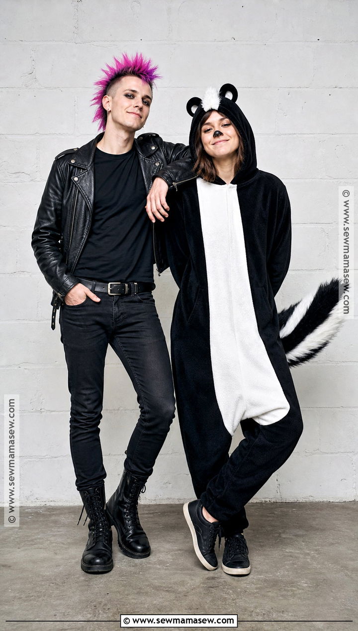 Punk And Skunk Rhyming Costume - 30 Rhyming Costumes