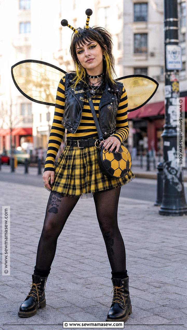 Punk Bee Costume - 40 bee costume ideas