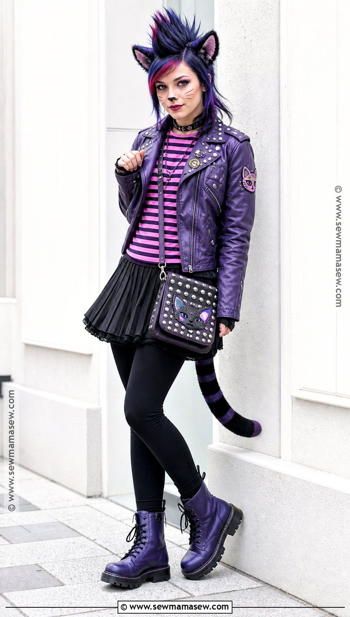 Punk Cheshire Cat Costume - 50 cheshire cat costume ideas