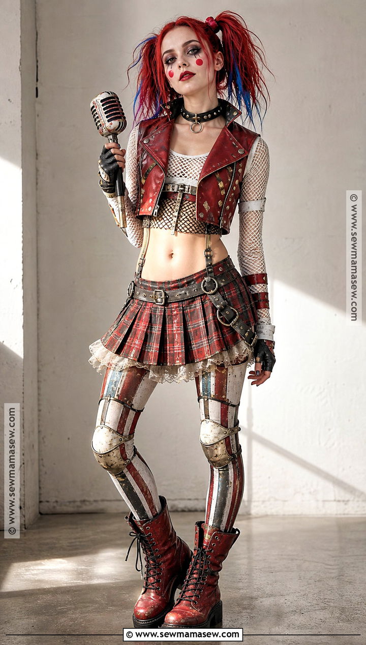Punk Circus Baby Cosplay - 40 Circus Baby Cosplay Ideas