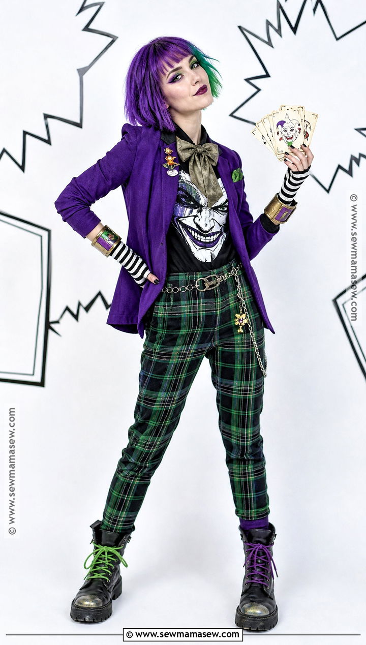 Punk Comic Villain Costume - 30 punk halloween costume ideas