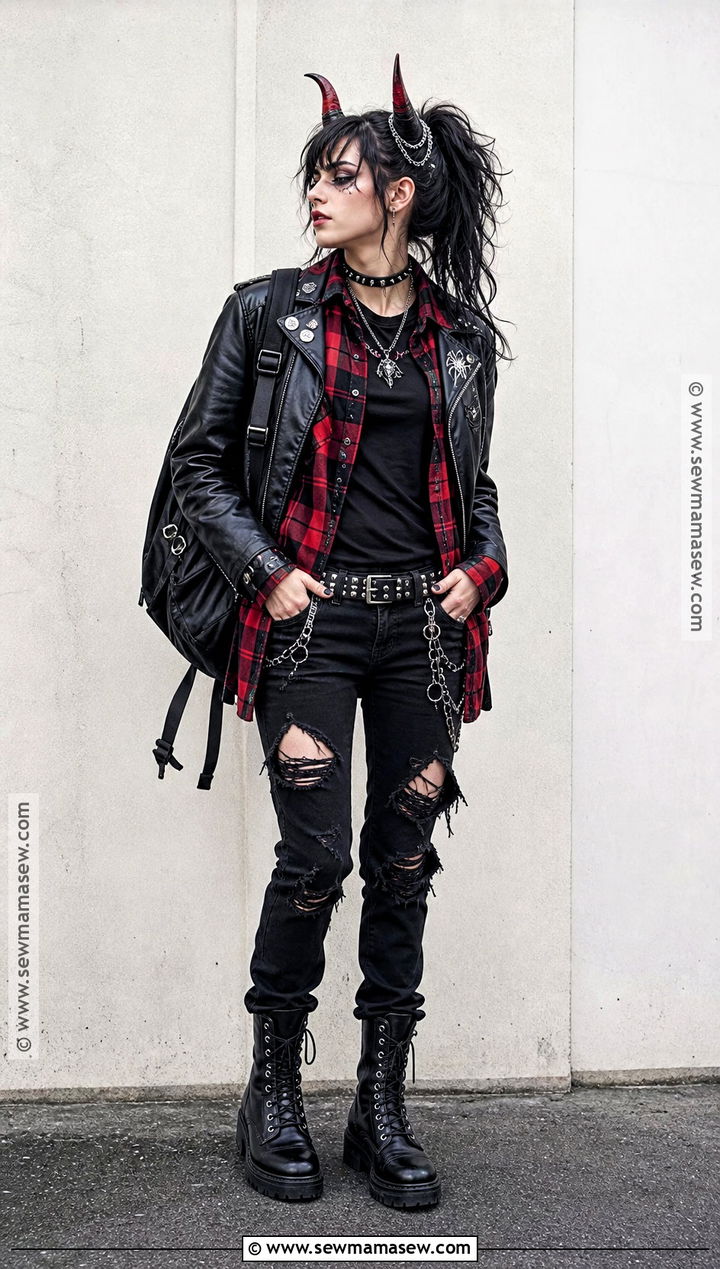 Punk Demon Outfit - 35 demon outfit ideas