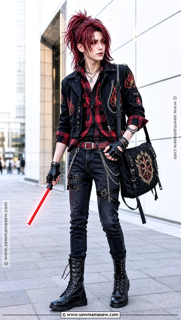Punk Diluc Cosplay - 30 diluc cosplay ideas