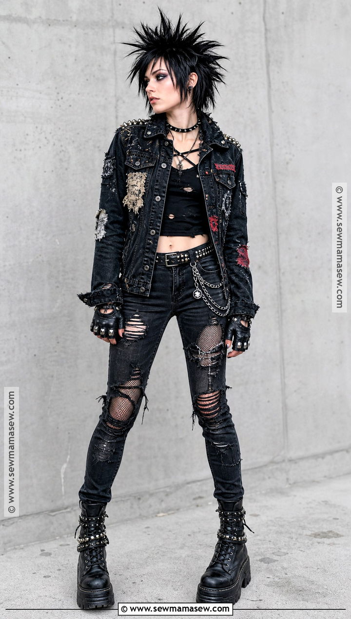Punk Edward Scissorhands Costume - 45 edward scissorhands costume ideas