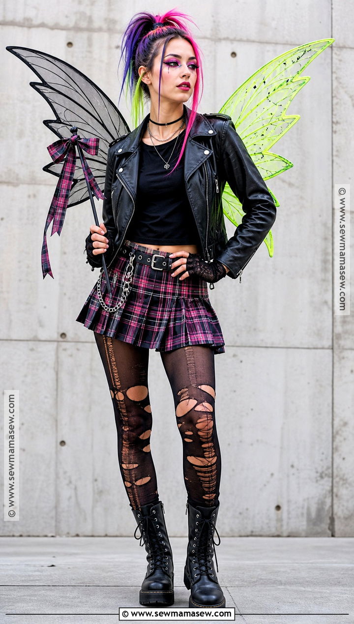 Punk Fairy Costume - 35 halloween costumes fairy
