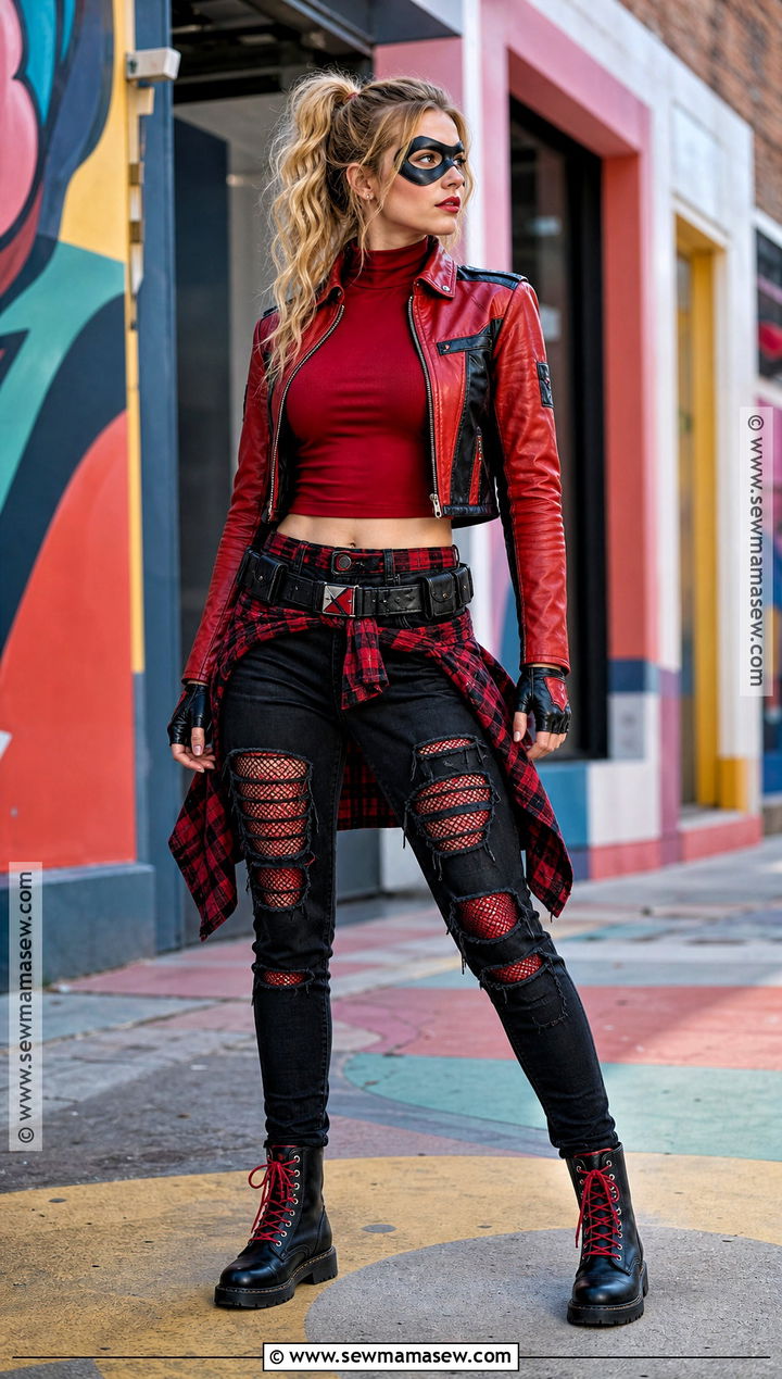Punk Female Deadpool Costume - 30 female deadpool costume ideas