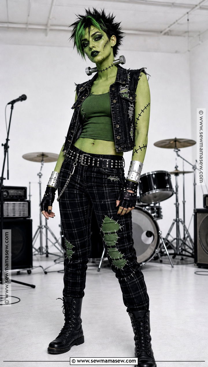 Punk Frankenstein Costume - 45 frankenstein costume ideas