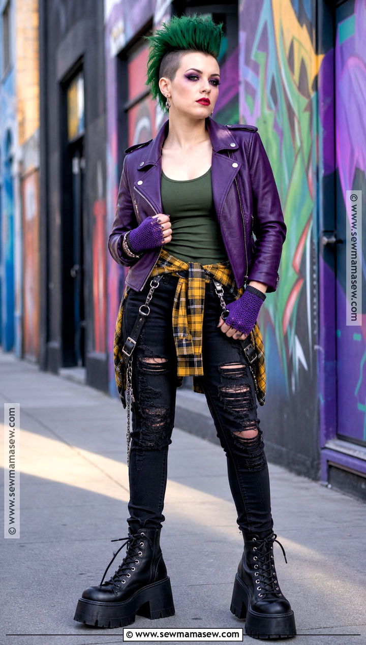 Punk Joker Costume - 30 Halloween Costumes Joker for Women