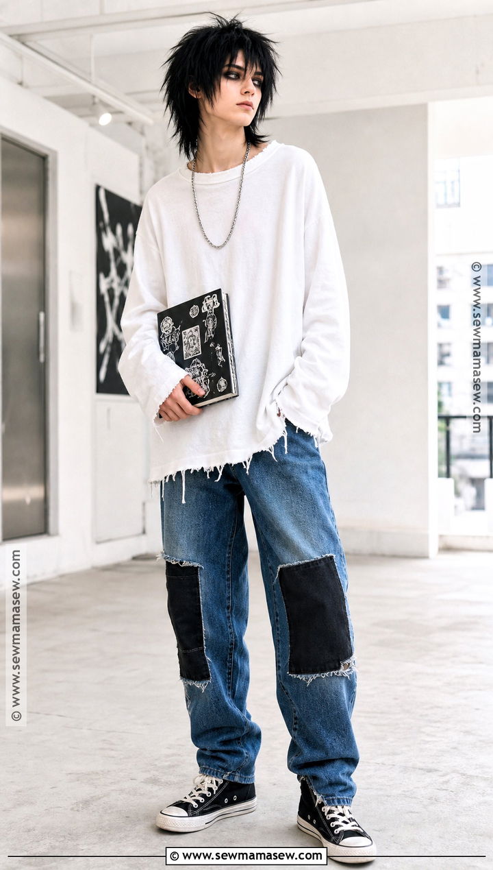Punk L Cosplay With Distressed Denim - 40 l cosplay ideas