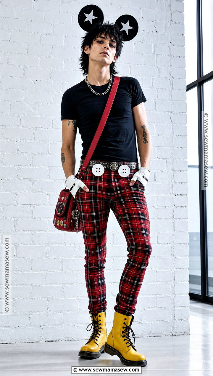 Punk Mickey Mouse Costume - 35 mickey mouse costume ideas