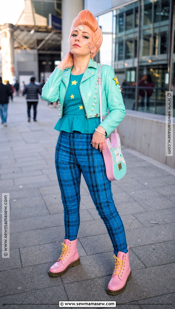 Punk Pearl Cosplay With Studded Jacket - 30 Pearl Cosplay Ideas