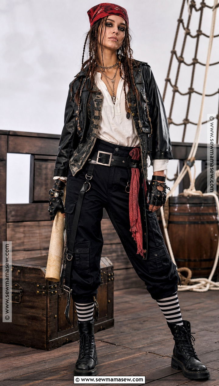 Punk Pirate Costume - 35 Alternative Halloween Costumes