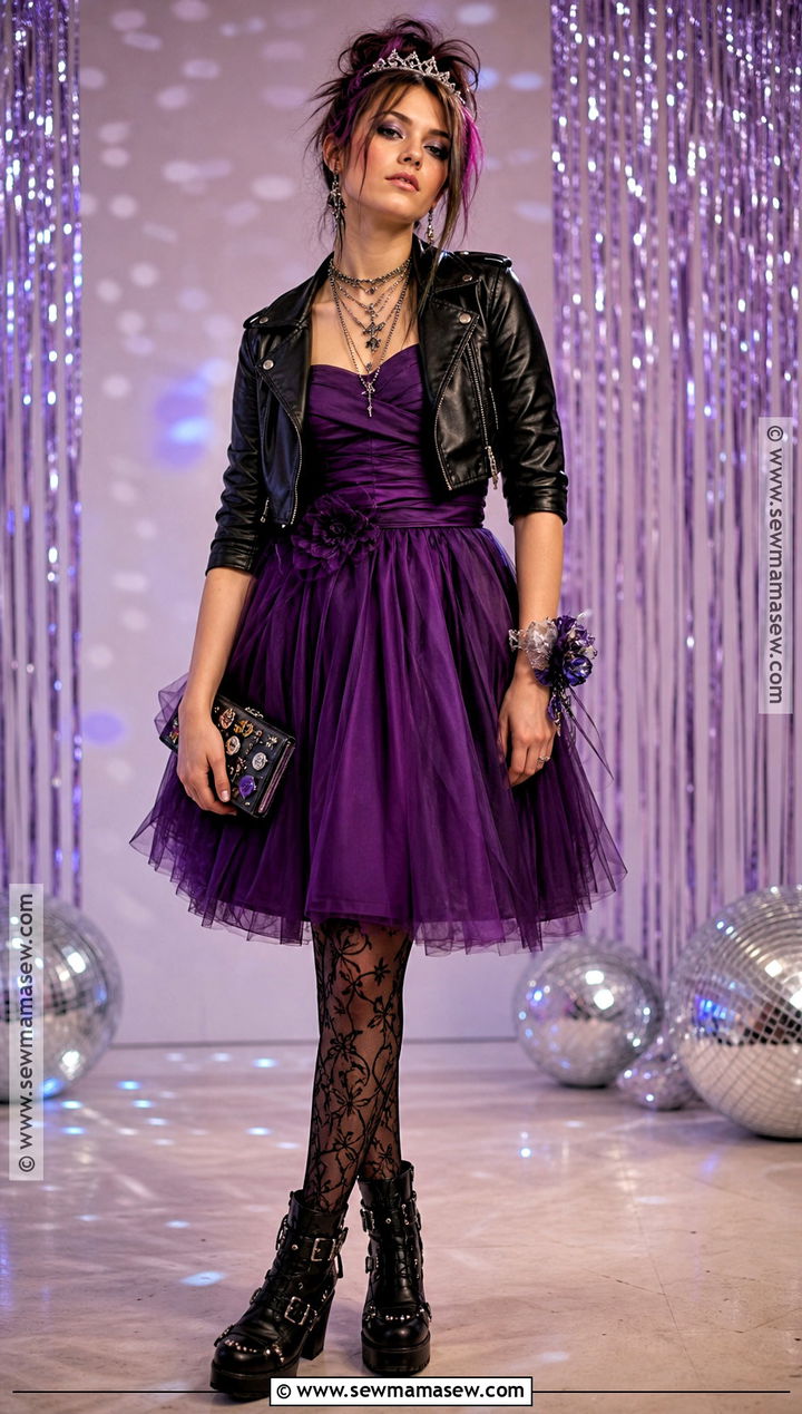 Punk Prom Queen Costume - 30 punk halloween costume ideas
