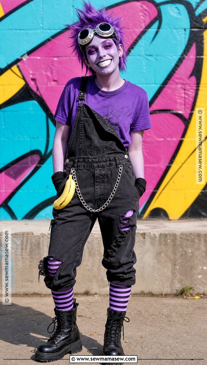 Punk Purple Minion Costume - 40 purple minion costume ideas