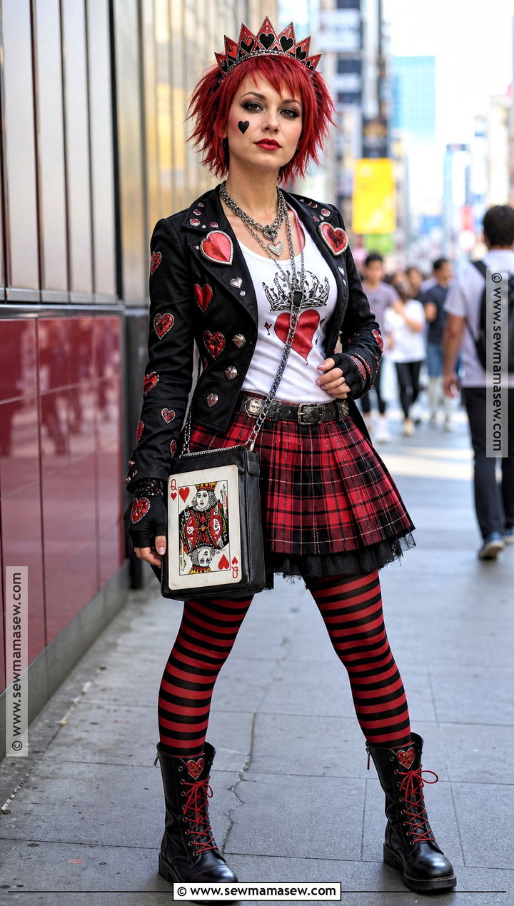 Punk Queen Of Hearts Cosplay - 35 Queen Of Hearts Cosplay Ideas