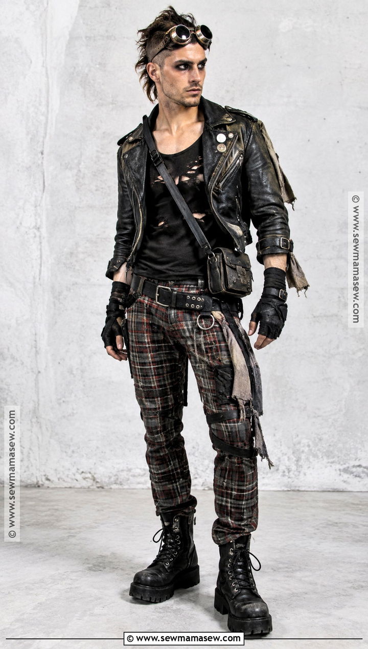 Punk Rebel Survivor Outfit - 30 Zombie Apocalypse Aesthetic Outfits