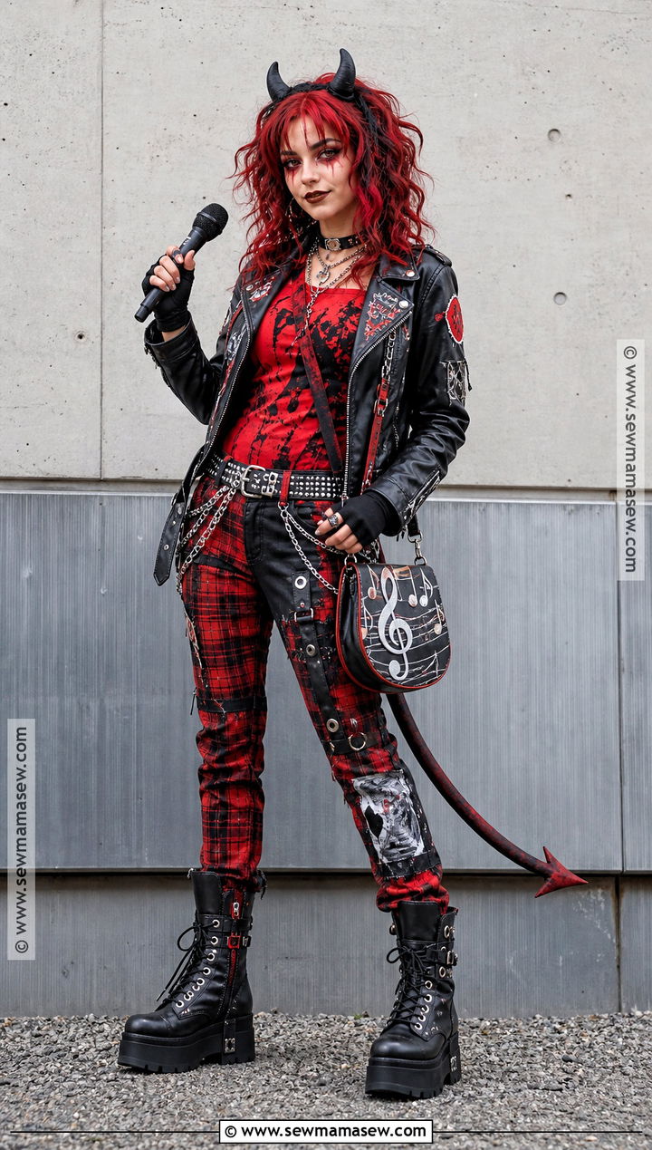 Punk Rock Devil Cosplay - 30 Devil Cosplay Ideas