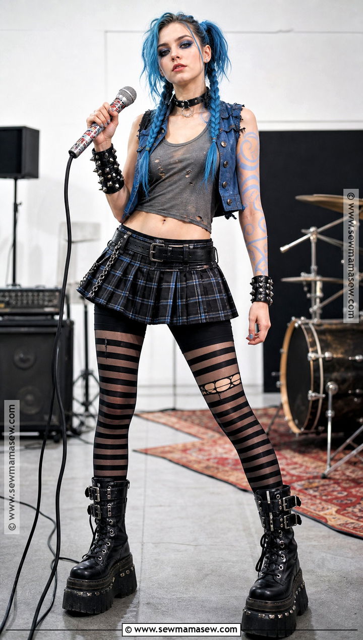 Punk Rock Jinx Cosplay - 45 jinx cosplay ideas