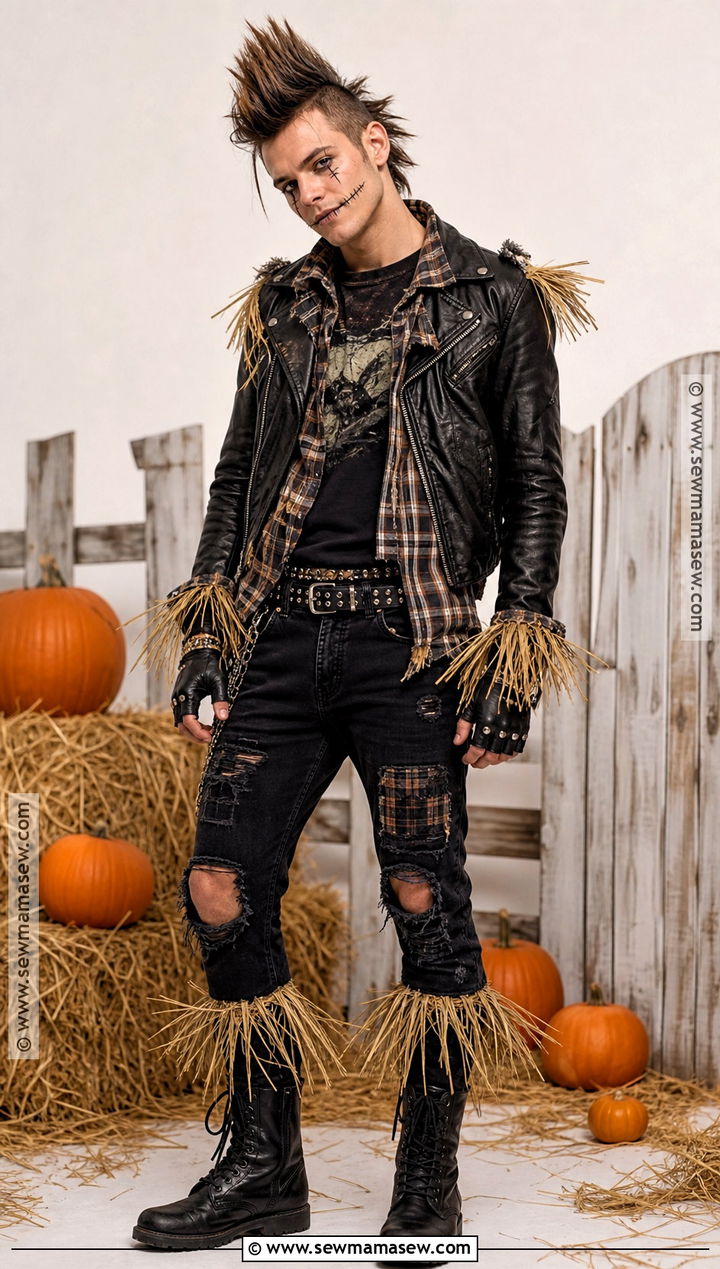 Punk Rock Scarecrow Costume - 35 Alternative Halloween Costumes