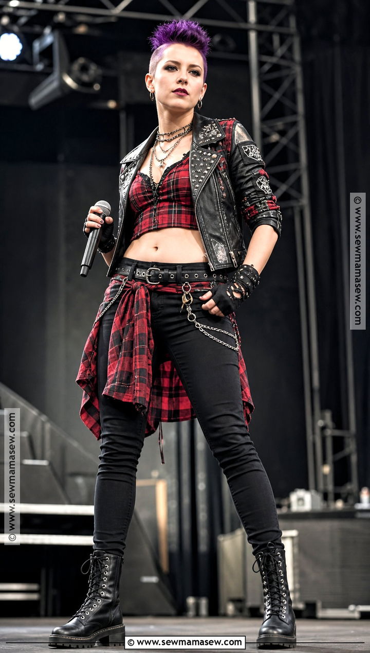Punk Rockstar Costume - 30 Rockstar Costume Ideas for Women