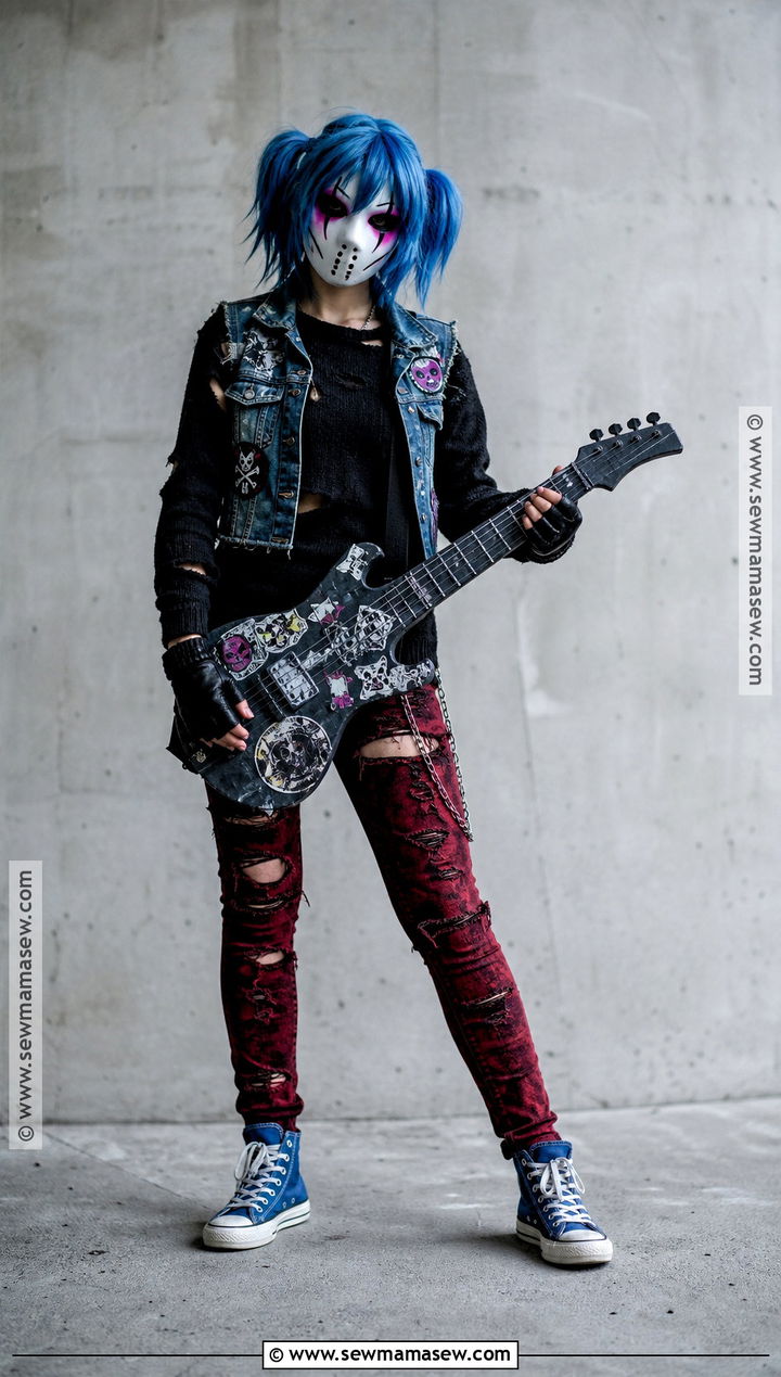Punk Sal Fisher Cosplay - 30 cosplay sally face ideas